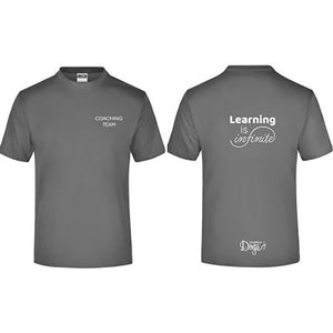 Men's Basic t-shirt "Learning is infinite"