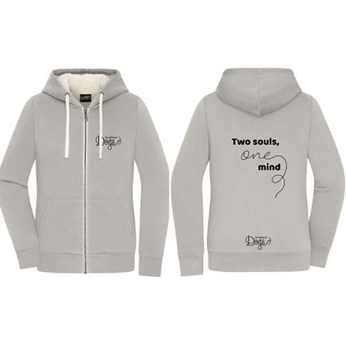 Ladies' Hoodie with Sherpa-lining 