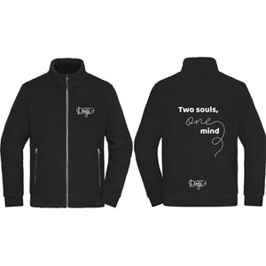 Unisex Sherpa jacket "Two souls, One mind"