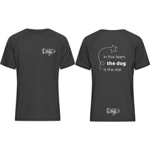 Load image into Gallery viewer, Men&#39;s Sport t-shirt &quot;In this team the dog...&quot;