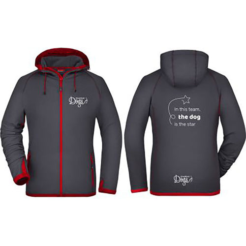 Ladies' Technical fleece with hood 