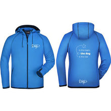 Load image into Gallery viewer, Men&#39;s Technical fleece with hood &quot;In this team the dog...&quot;