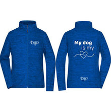 Load image into Gallery viewer, Ladies&#39; Fleece jacket &quot;My Dog is my ❤️&quot;