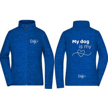 Load image into Gallery viewer, Men&#39;s Fleece jacket &quot;My Dog is my ❤️&quot;