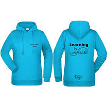 Load image into Gallery viewer, Ladies&#39; Basic Hoodie &quot;Learning is infinite&quot;