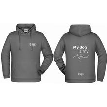 Load image into Gallery viewer, Men&#39;s Basic Hoodie &quot;My Dog is my ❤️&quot;