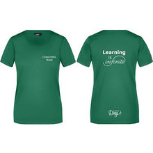 Load image into Gallery viewer, Ladies&#39; Basic t-shirt &quot;Learning is infinite&quot;