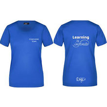 Load image into Gallery viewer, Ladies&#39; Basic t-shirt &quot;Learning is infinite&quot;