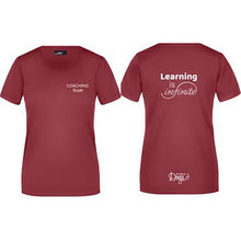 Load image into Gallery viewer, Ladies&#39; Basic t-shirt &quot;Learning is infinite&quot;